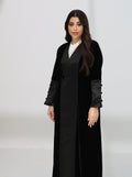 Velvet Satin Abaya