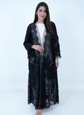 Lace Éclat Abaya + Shaila