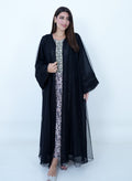 Chiffon x tulle Abaya & Shaila