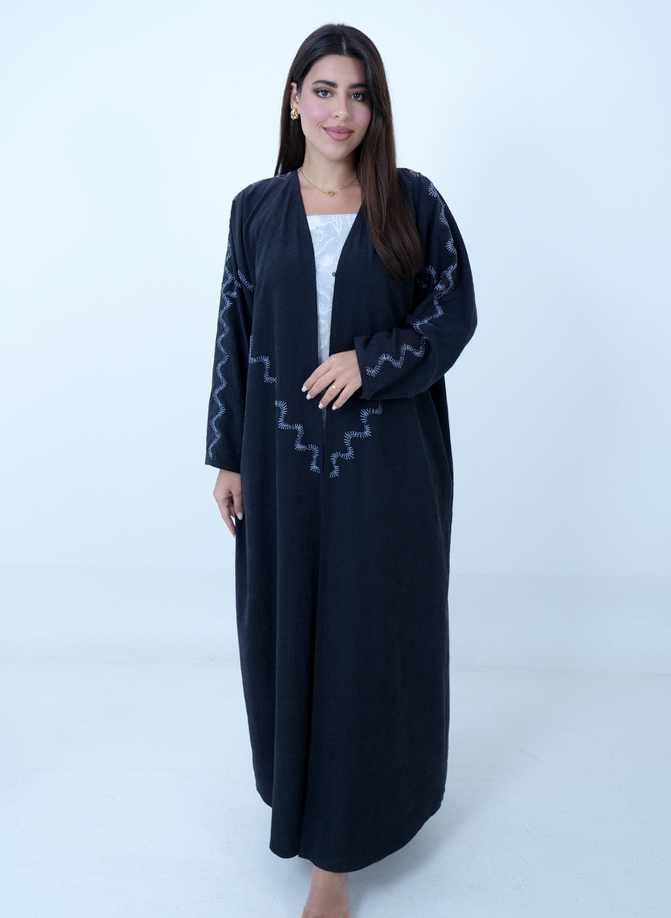 Wide waves Abaya