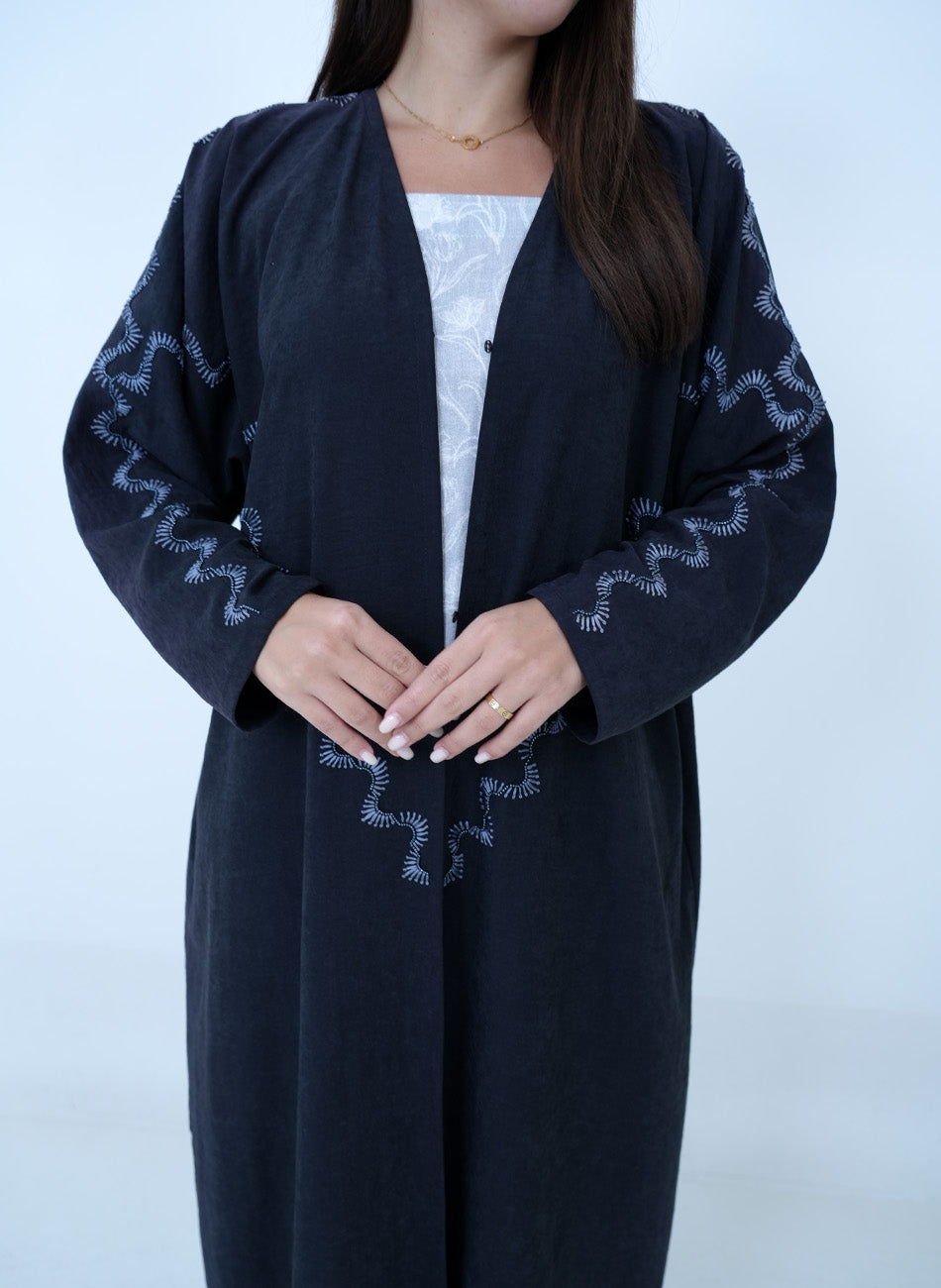Wide waves Abaya