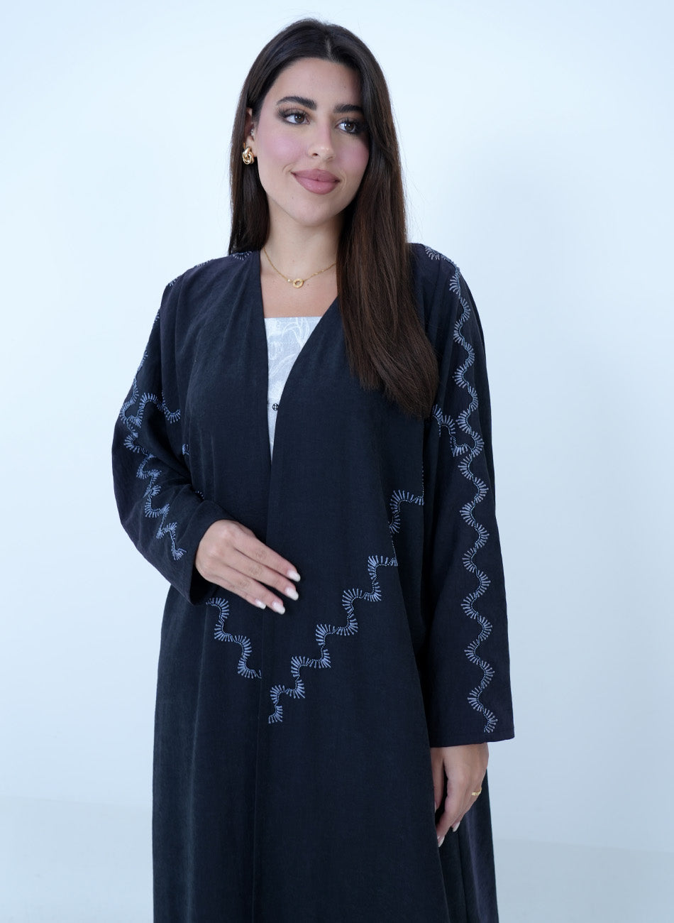 Wide waves Abaya