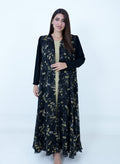Yellow Bloom Abaya + Shaila